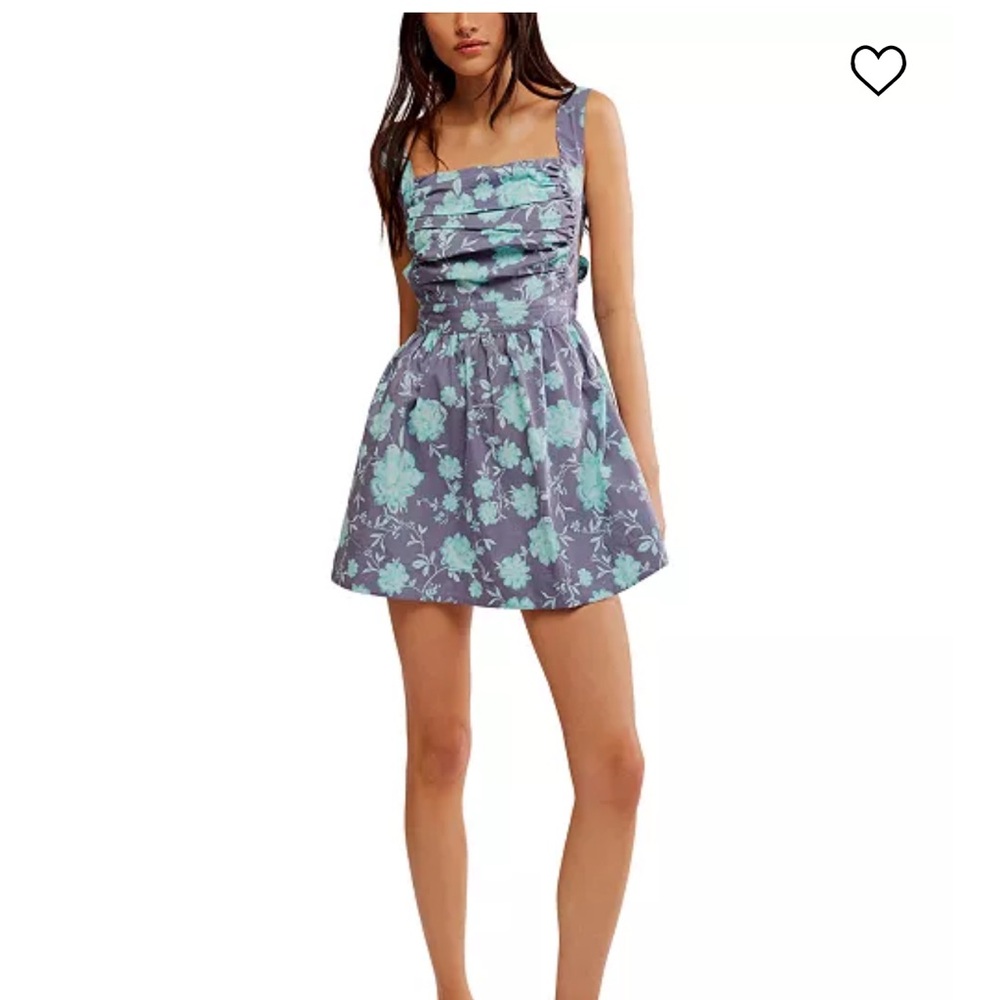 Free People Meet Me in Maui Printed Mini Dress size XS